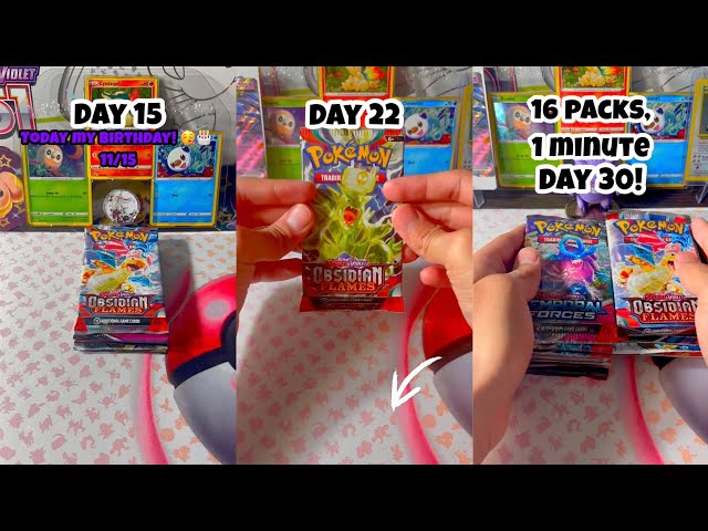 Opening a Pokemon pack everyday, so far! | Part 2