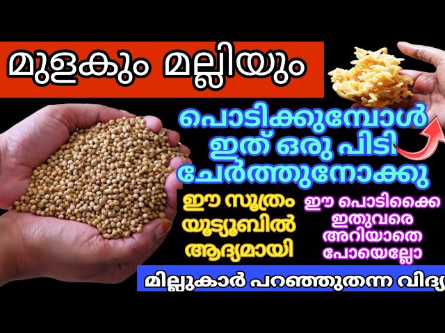 മുളക് മല്ലിയിൽ ഇതൊരു പിടി ചേർത്ത് പൊടിച്ചുനോക്കു Masala Powder making Tips Pre Ramadan Preparation