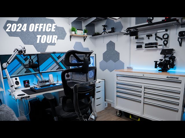 My Dream Home Office Tour 2024 | YouTube Filming Set