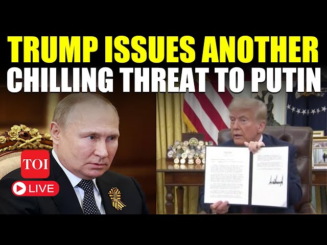 Trump Signs New Exec. Order LIVE: 'US Has Power Over Russia'; Putin Threatened Again | FULL SPEECH