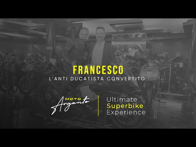 Francesco | Una Ducati nera per accedere alla passione - Unicamente Hypermoto.