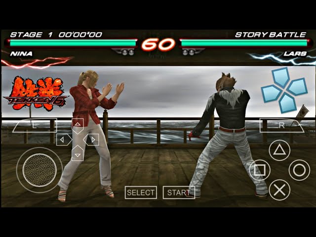 Tekken 6 - Nina Williams | Story Battle | PSP Game | PPSSPP Emulator Android Game Play