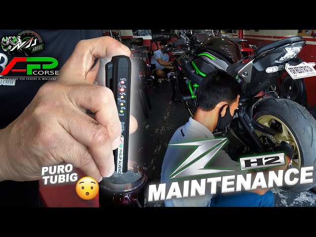 KAWASAKI ZH2 MAINTENANCE FROM AP CORSE | Naj Abdul