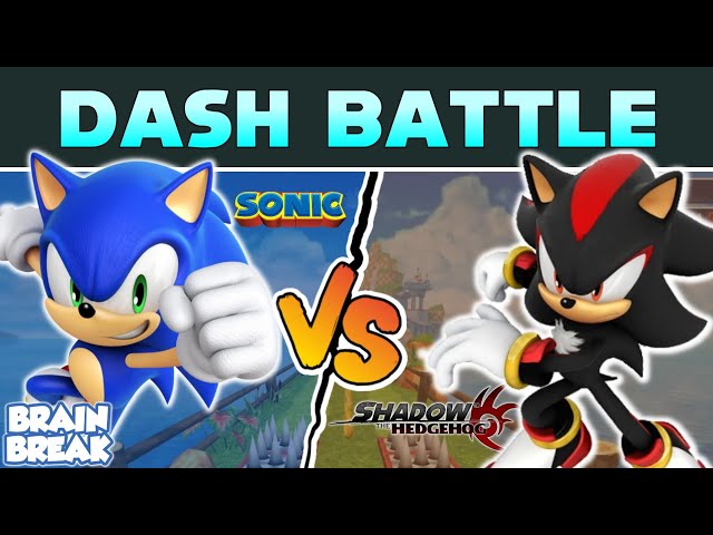 Sonic Run | Sonic vs Shadow | Just Dance | Brain Break