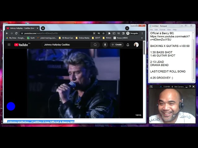 PINOY REACTS: Johnny Hallyday - Cadillac (Live Officiel à Bercy 90) @johnnyhallyday