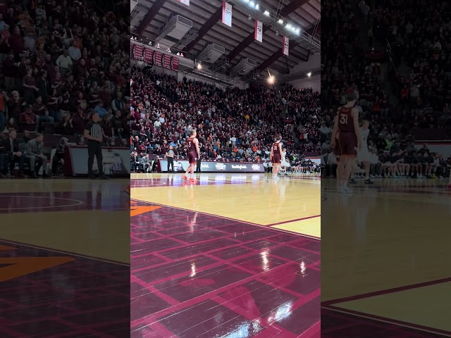 Cassell Coliseum was rocking ahead of Virginia Tech's 75-41 win over UVA.