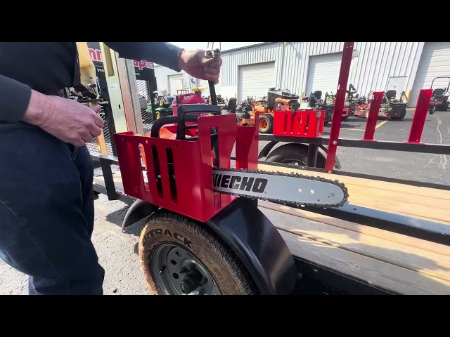 CR3 Rack Chainsaw Holder for your trailer