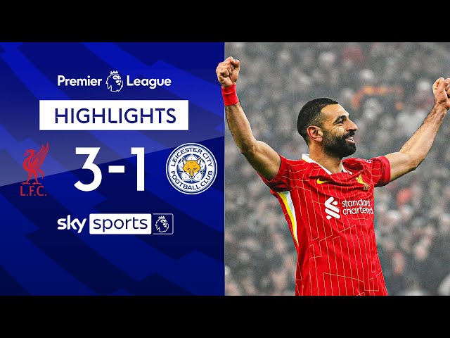 Liverpool go SEVEN points clear at the top 🔴 | Liverpool 3-1 Leicester | Premier League Highlights