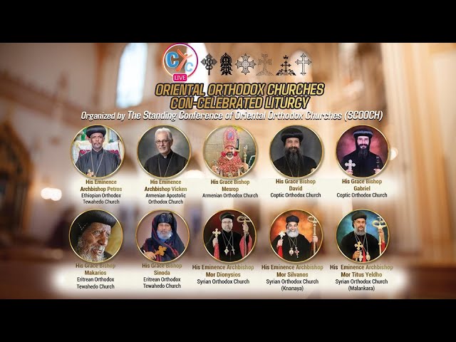 Live USA ORIENTAL ORTHODOX CHURCHES, CON-CELEBRATED LITURGY