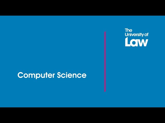 Computer Science at The University of Law