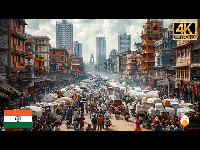 Real Life in Mumbai, India🇮🇳 The Most Populous Megacity in South Asia! (4K HDR)