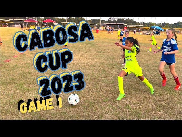 **NEW** SOCCER GAME 2023/2024 SEASON U10 GIRLS Cabosa Cup Tournament: GAME 1