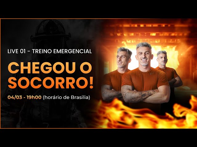 AULA01# - TREINAMENTO EMAGRECIMENTO EMERGENCIAL -  CHEGOU O SOCORRO!!