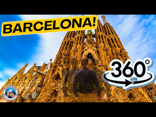 Meditative 360° VR Video Tour of Sagrada Familia Barcelona