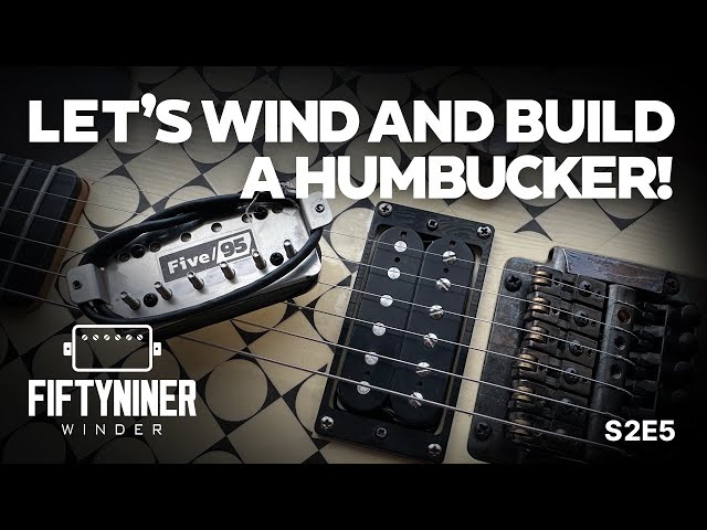 Let's wind and build a pickup for Uncle Jerry's guitar! | The FiftyNiner Winder Show S2E5