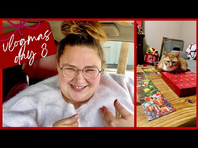 VLOGMAS DAY 8 | Puzzle advent Calendar | Black Friday Storytime