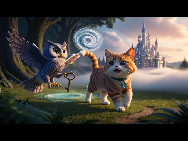 Mochi the Brave Cat Enchanted Realms Await Stories 218 #cat #cute #ai #catlover #catvideos