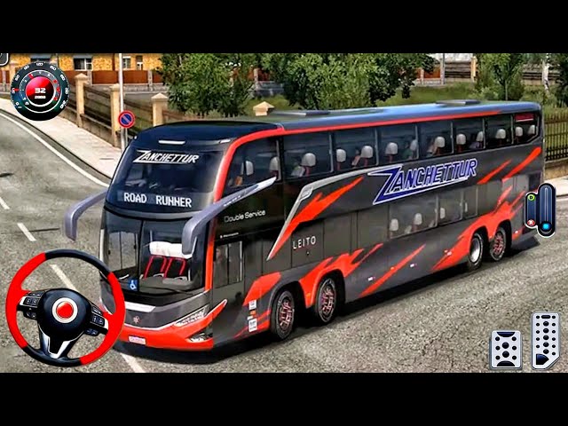 Bus Simulator 2025: Euro Bus Offroad Adventure 3D Bus Games - Bus Game Android Gameplay