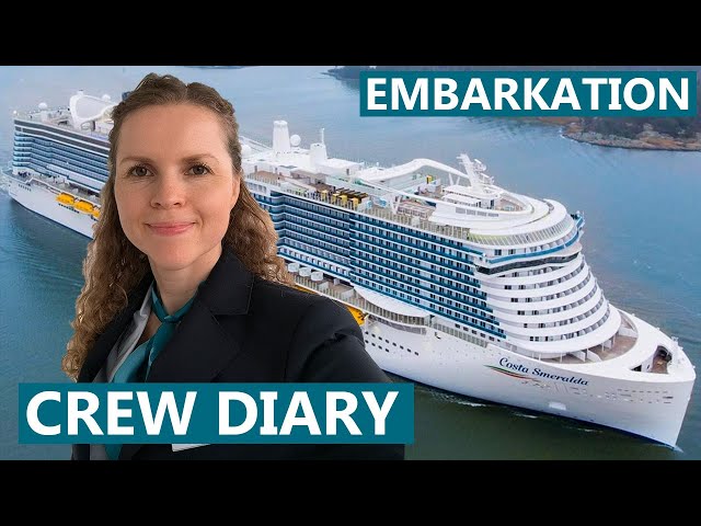 Cruise Ship Worker's DIARY | Ep.1 - Joining the Ship. Embarkation Day.