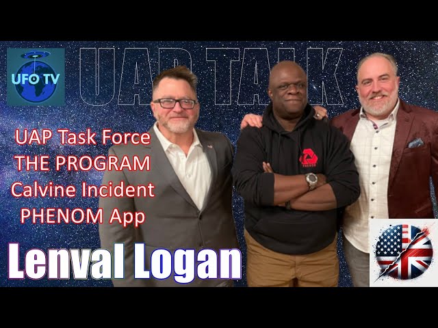 LOGAN: UAP Task Force Member, THE PROGRAM-Whistleblower, Calvine Witness, PHENOM App Co-Founder