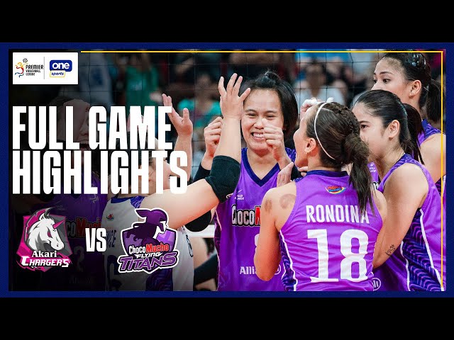 AKARI vs. CHOCO MUCHO | FULL GAME HIGHLIGHTS | 2024-25 PVL ALL-FILIPINO CONFERENCE | FEB. 8, 2025