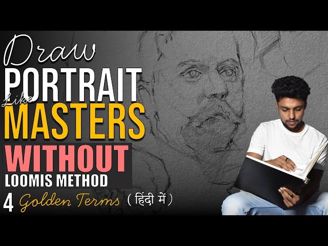 How to Draw any Portrait Free hand | Basics Fundamentals | NOT LOOMIS