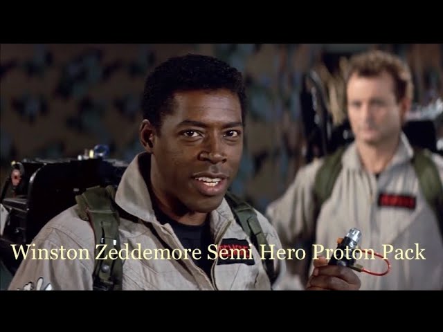 Proton Pack Detective - Winston Zeddemore Semi Hero Proton Pack from Ghostbusters II