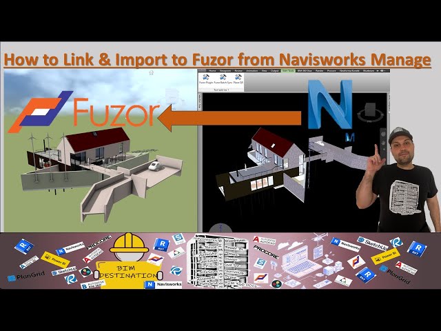 BIM-VDC | Fuzor Tutorial | 4D Simulation |  How to Import/Update Navisworks in Fuzor | NWC to Fuzor