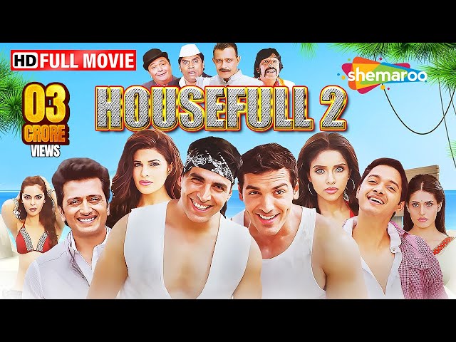 Housefull 2 Full Movie | Akshay, John, Riteish, Mithun, Rishi, Randhir | Best Hindi Comedy Film