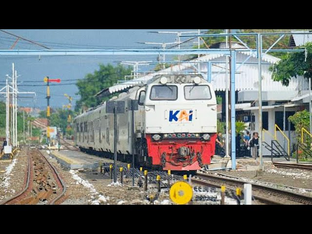 KOMPILASI KERETA API SUPER NGEBUT DI PERLINTASAN ‼️ FULL 120 KM/JAM