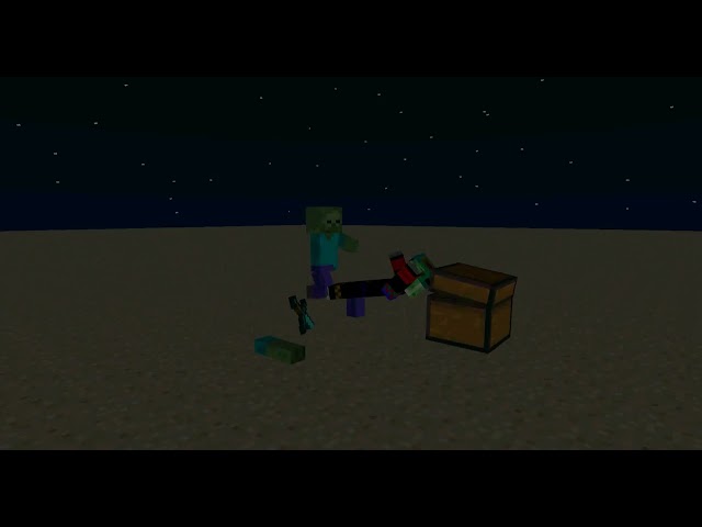 Minecraft Animation: Furious Zombie Destroyer!