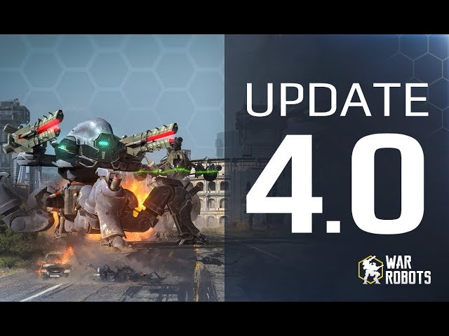 WAR ROBOTS 4.0 🔥 👉 GAME CHANGER WR update 👈 HEALING ROBOTS, new event, map ROME, BOOSTERS & MORE!