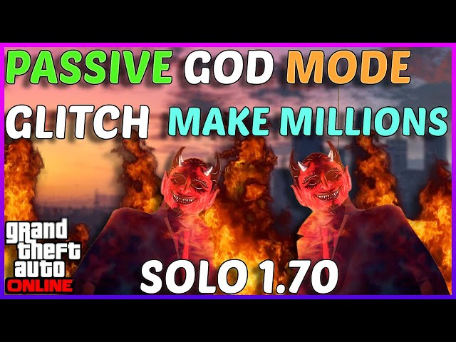 *SOLO * HOW TO MAKE MILLIONS in Public Session Using This PASSIVE GOD MODE Method in GTA5 ONLINE