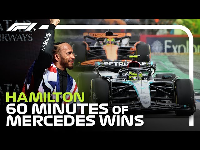 Lewis Hamilton Winning For Mercedes For One Hour Straight!