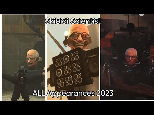 Skibidi Toilet 30 - 70 ALL Skibidi Scientist Appearances 2023