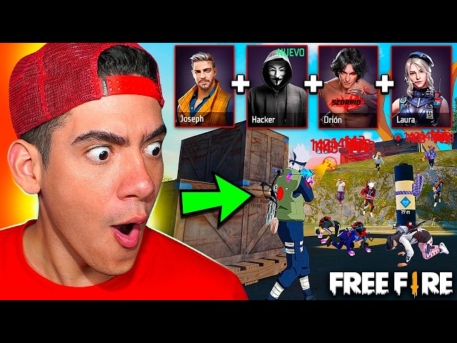 EL COMBO de HABILIDADES PARA EVITAR LOS JUTSUS DE NARUTO en FREE FIRE !! - TheDonato