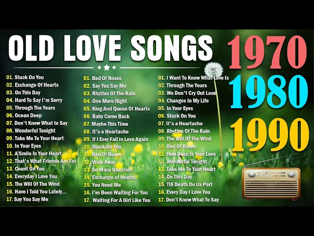 Best Old Love Songs Playlist ❤️ All Time Favorite Hits Songs ❤️MLTR, Air Supply, Westlife, ...