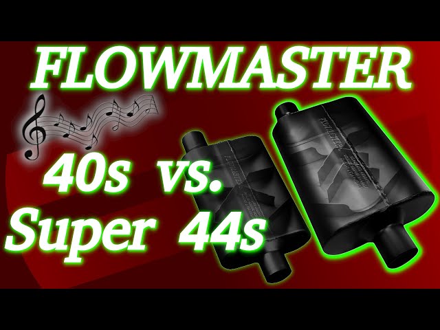 FlowMaster 40 vs Super 44 on a Fox Body Mustang