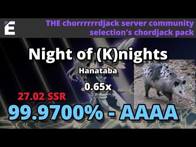 Night of Knights 0.65x (99.9700% AAAA) 16 perfects