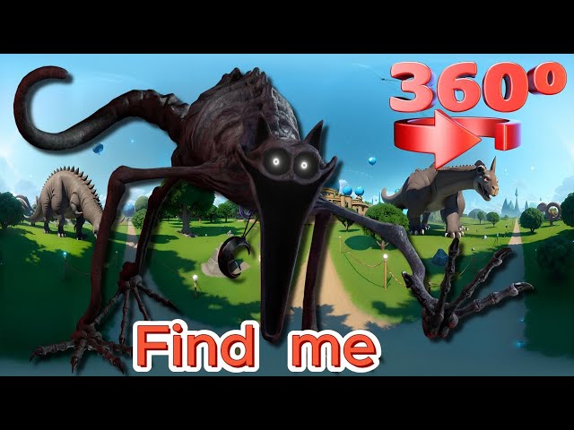 🎪🔍 Find  CatNap  Evil doer  in 360° VR   find me  #87   Poppy Playtime Chapter 3