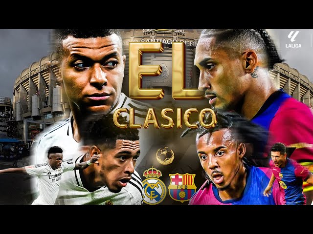 Real Madrid vs Barcelona: El Clásico Epic Moments, Goals & Highlights #realmadrid  #barcelona