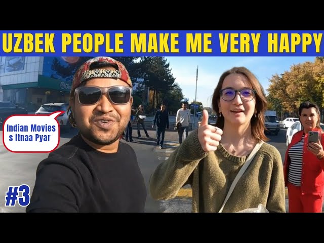 Uzbek 🇺🇿 people make me Very happy in Tashkent! #tashkent #uzbekistan #travel_vlog