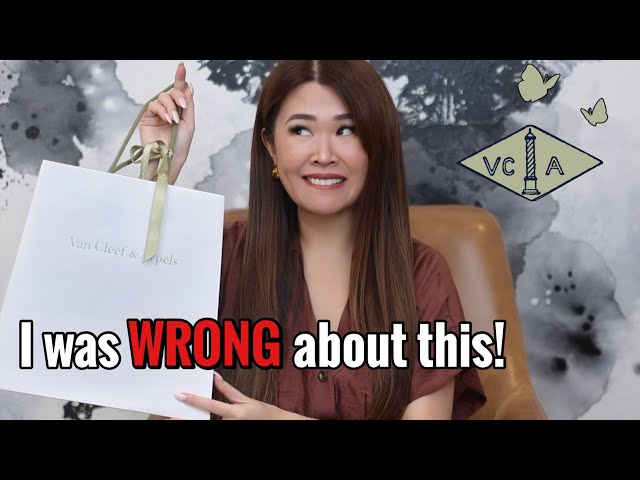 I HATE To Admit It...BUT I was Wrong 😅 Unboxing a RARE Van Cleef & Arpels VCA Piece!