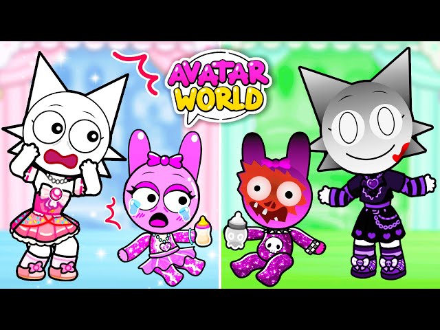 Good Sisters vs Bad Sisters 😇😈 | Toca Boca | Avatar World Story