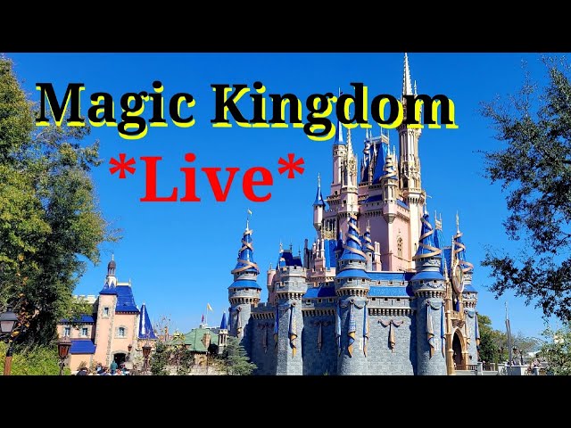 🔴LIVE Magic Kingdom Rides Shows and Happily Ever After 2/8/25 #MagicKingdom #Happliyeverafter