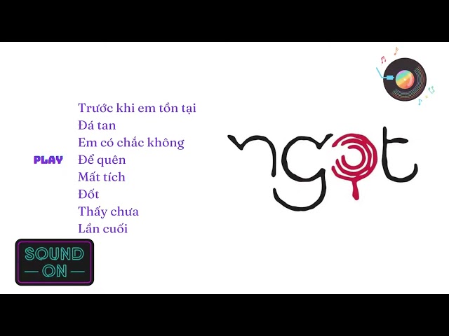 Ngọt list Trước khi em tồn tại, Mất tích, Đốt, Thấy chưa, Lần cuối