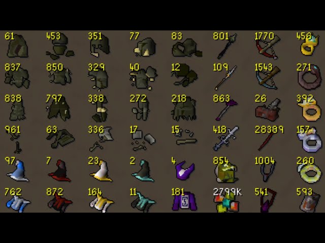 2024 Bank Update! - Biggest Pk Loot Tab!