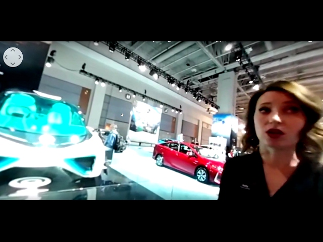 Auto Show 360 degree video- Enzo Ferrari-Fake Racecar?-Best $70k car-Hydrogen Car-Vlog #4