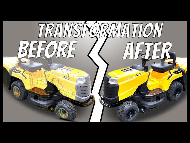 Complete Restoration of Stiga Lawn Mower | Amazing Transformation