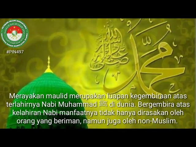 DALIL TENTANG MAULID NABI SAW